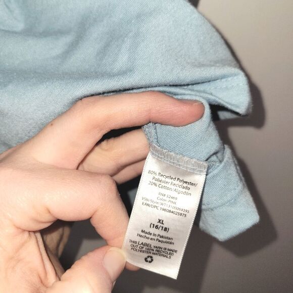 Simply Blessed Short Sleeve Blue T-Shirt XL - Picture 3 of 7